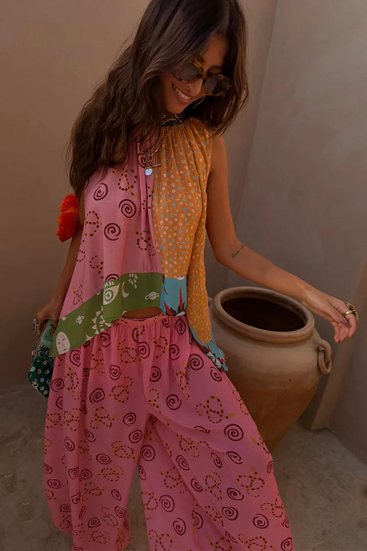 Etta Hankerchief Hem Top - Image 6