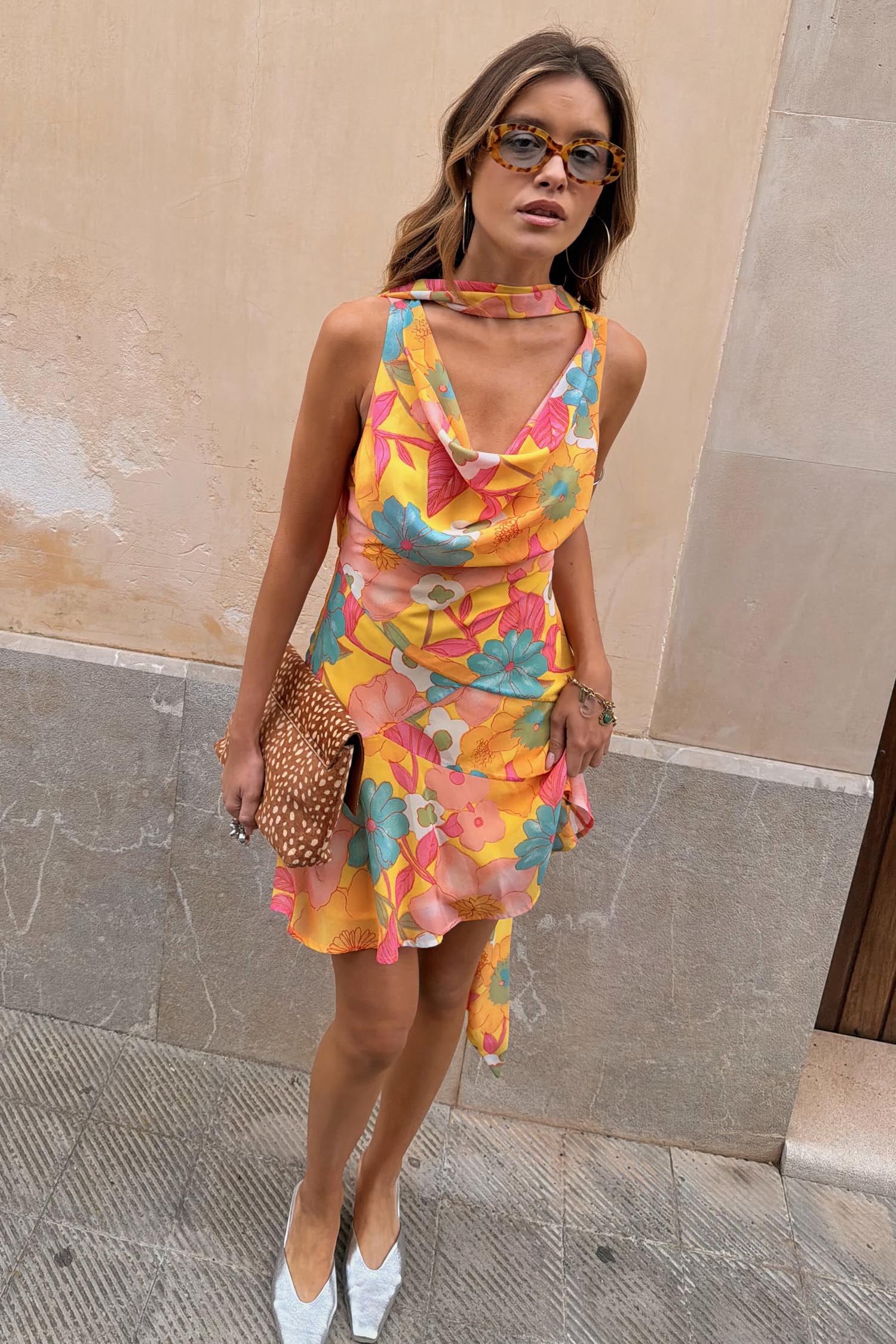 Floral Mini Sophie Dress - Image 6