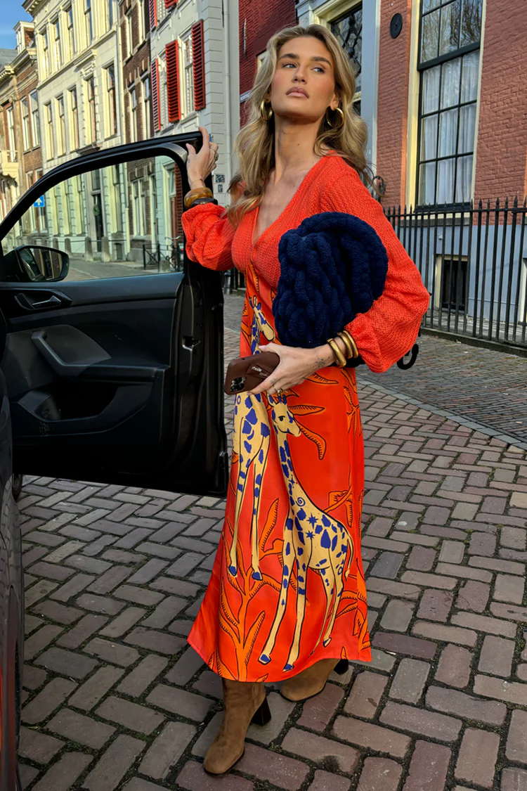 Giraffe Emma Dress Petite - Image 2
