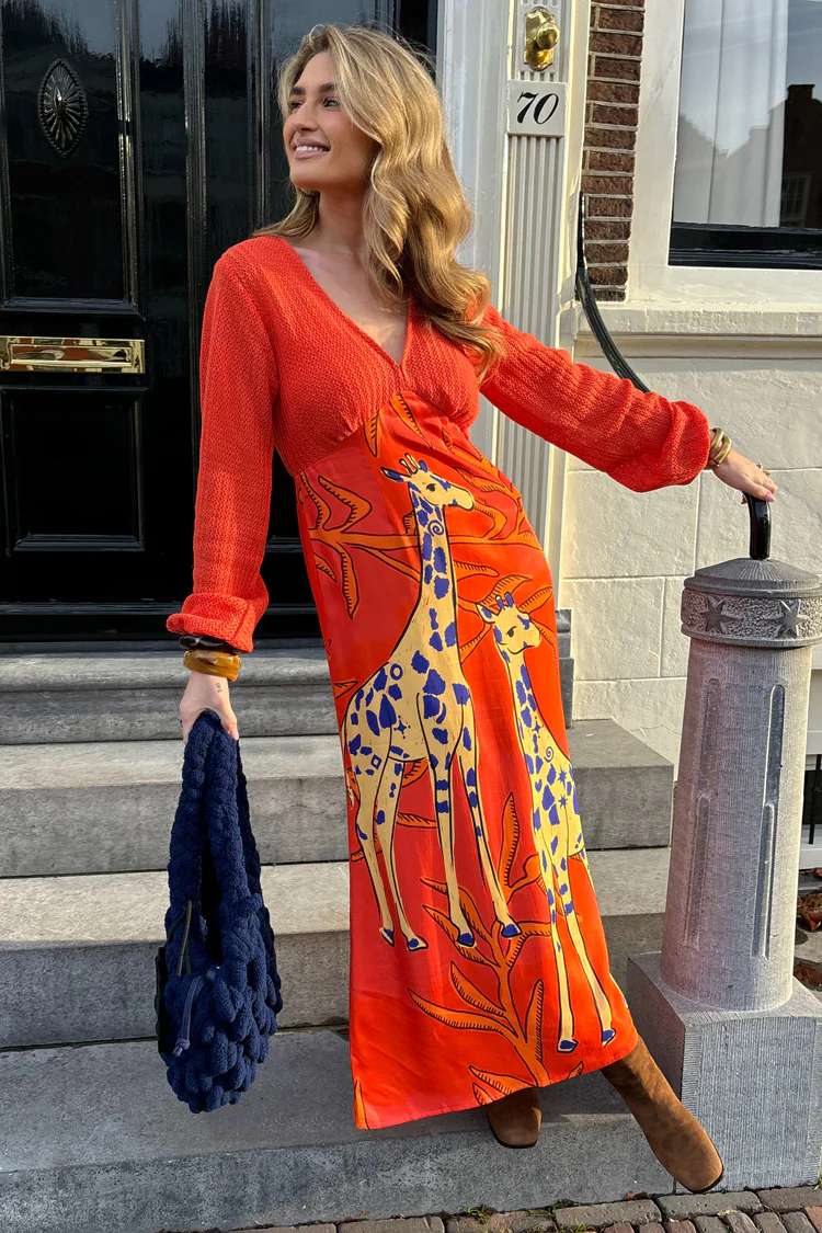 Giraffe Emma Dress Petite - Image 4
