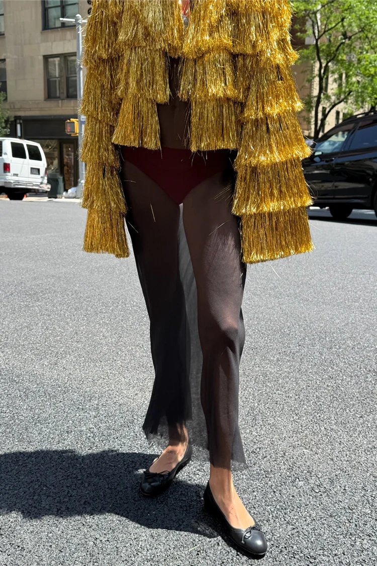 Gold Fringe Jacket - Image 11