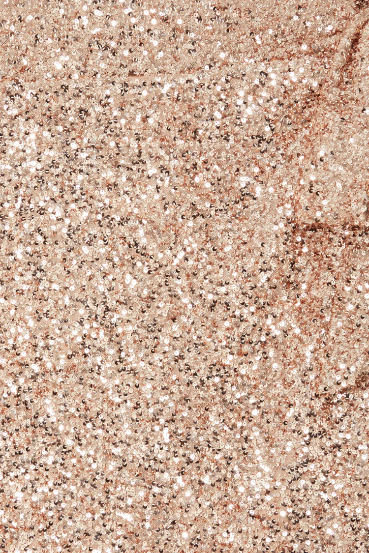 Gold Sequin Mini Jaspre Skirt - Image 9