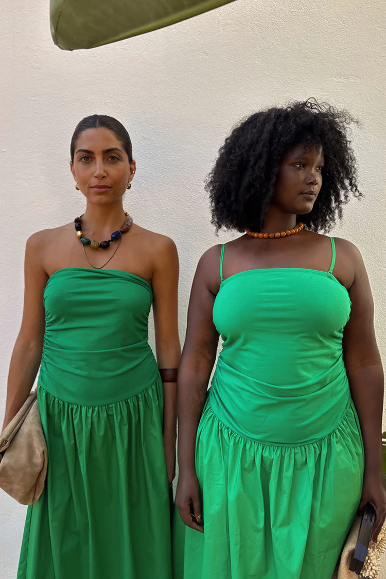 Green Lola Mid-axi Dress - Image 3