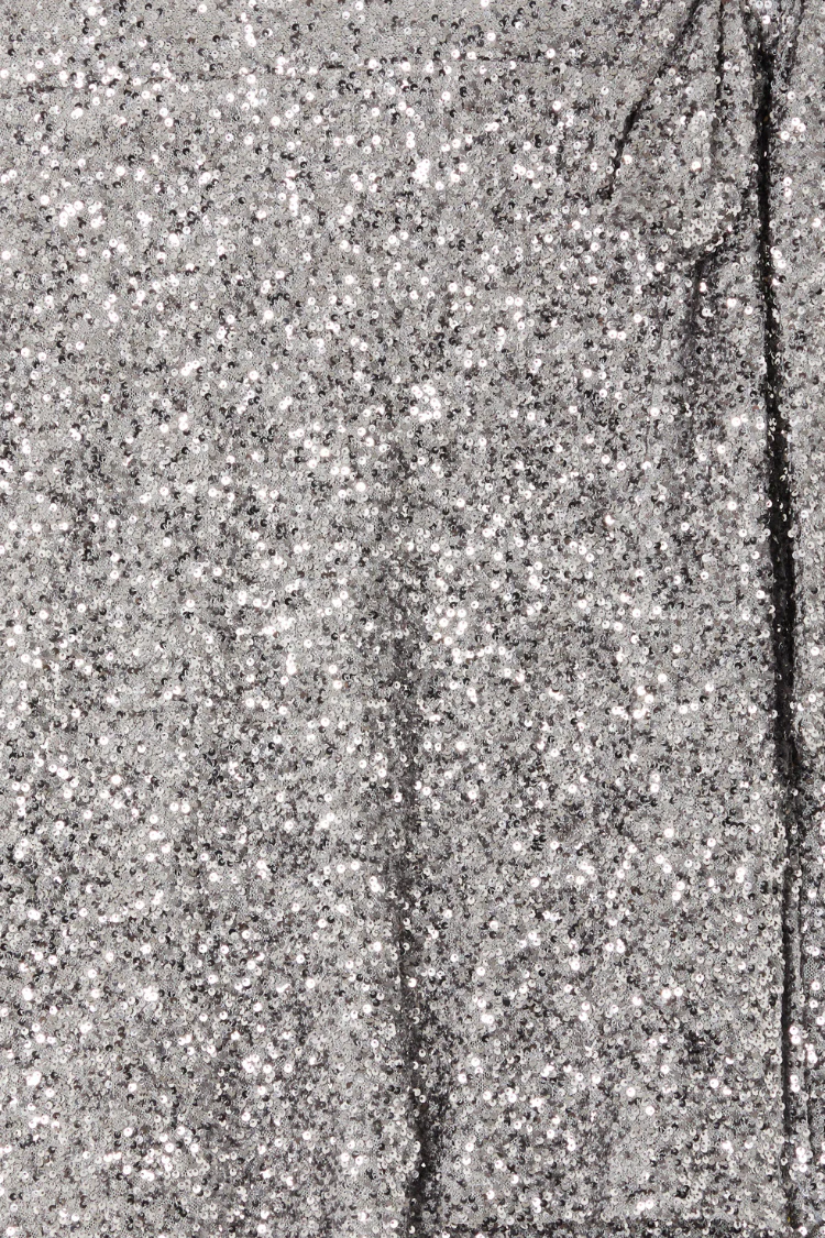 Gunmetal Sequin Mini Jaspre Skirt - Image 10