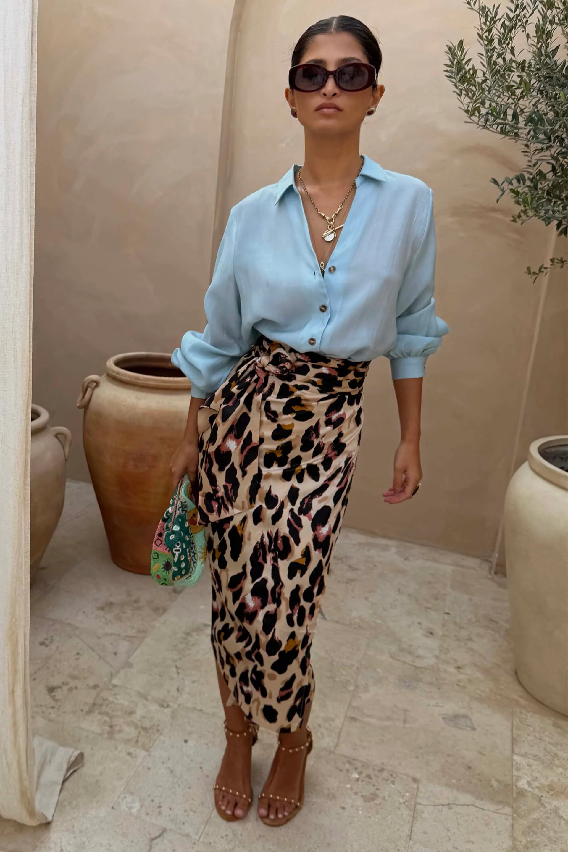 Ice Blue Miley Shirt - Image 9