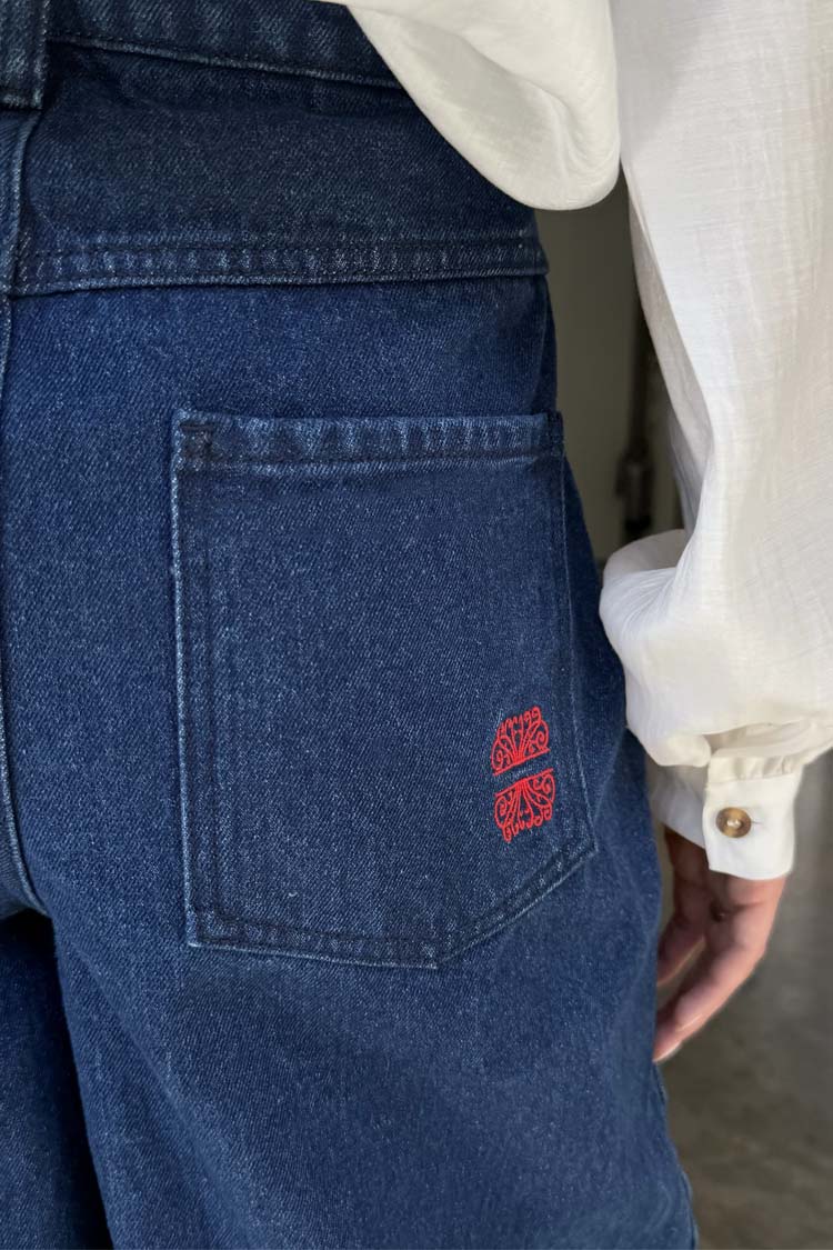 Blue Denim Pallazzo Jan Jean - Image 9
