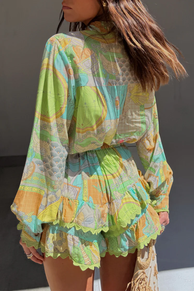 Isla Ruffle Shorts - Image 10