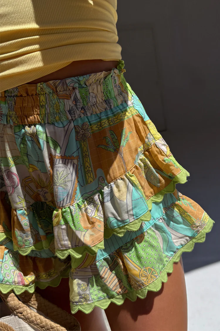 Isla Ruffle Shorts - Image 7
