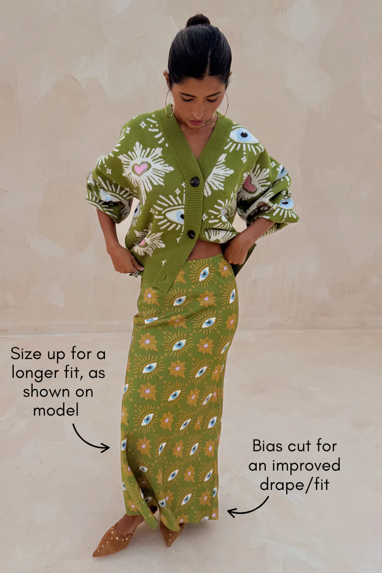 Khaki Eye Dorris Skirt - Image 5