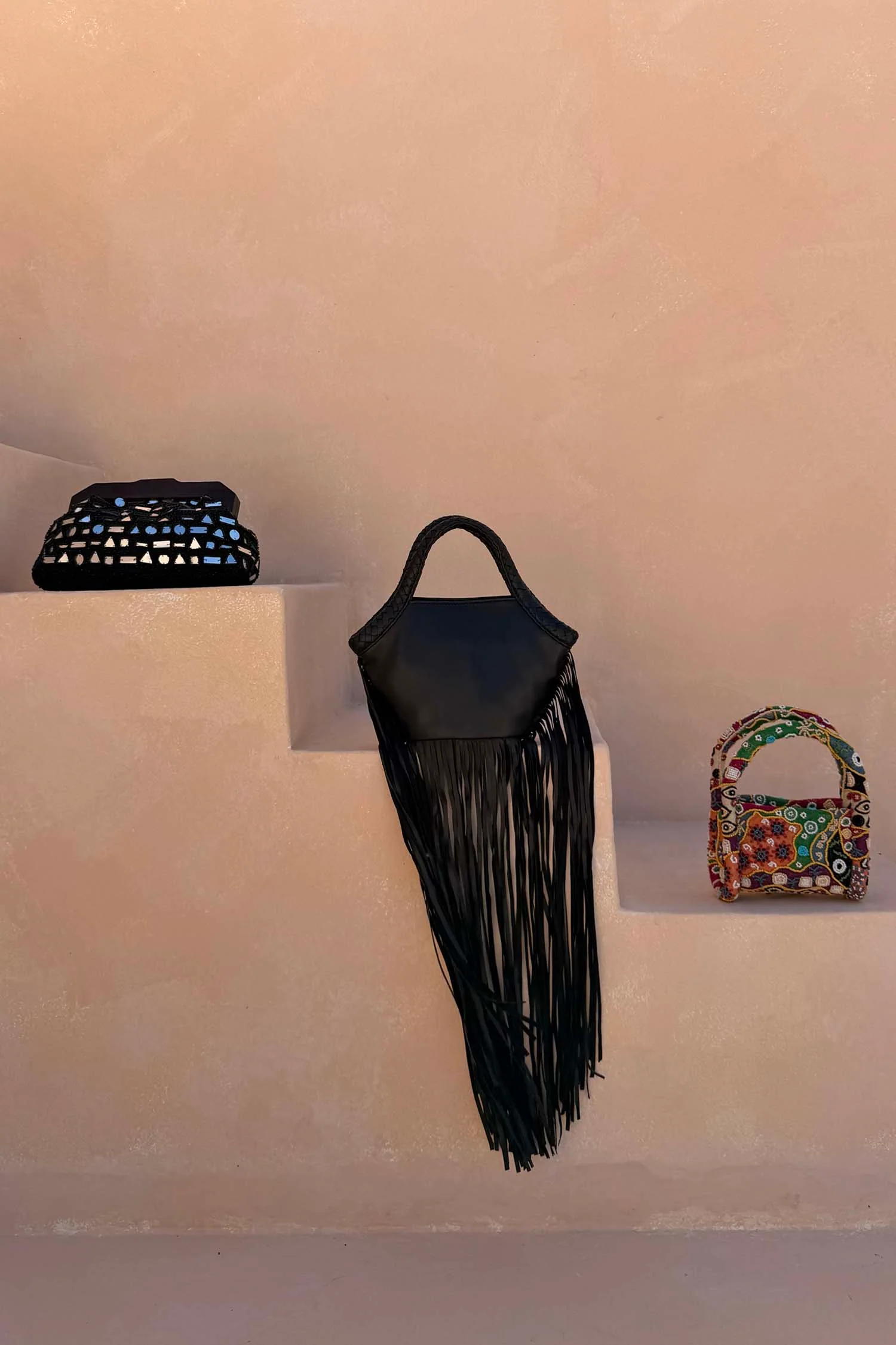 Leather Fringe Bag - Image 8