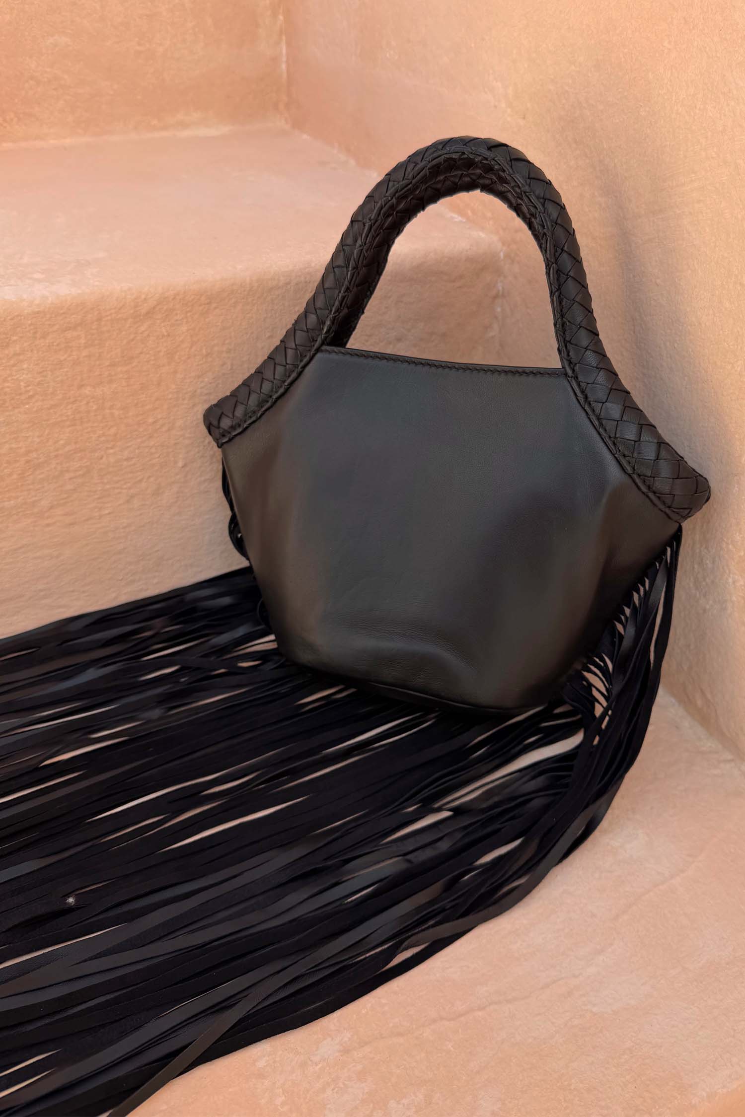 Leather Fringe Bag - Image 9