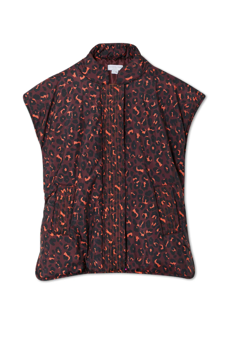 Dark Leopard Gilet - Image 9