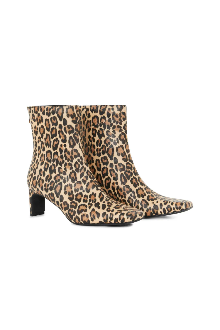 Leopard Heel Boots - Image 5