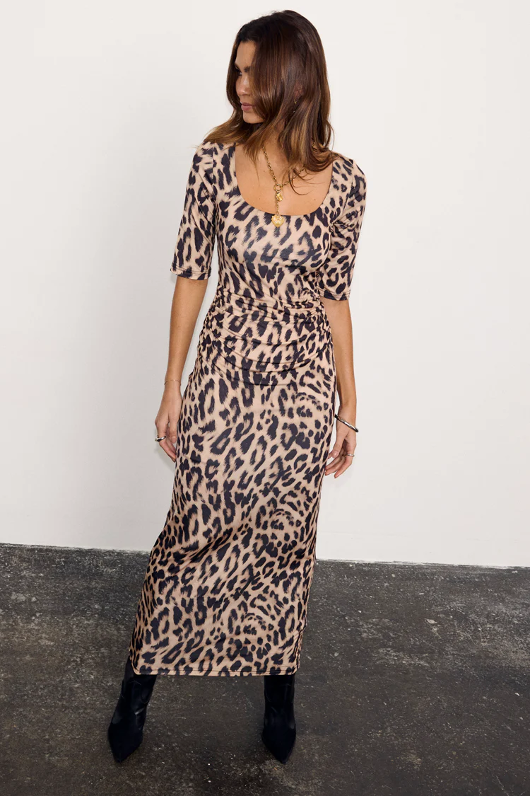 Leopard Iris Dress - Image 4