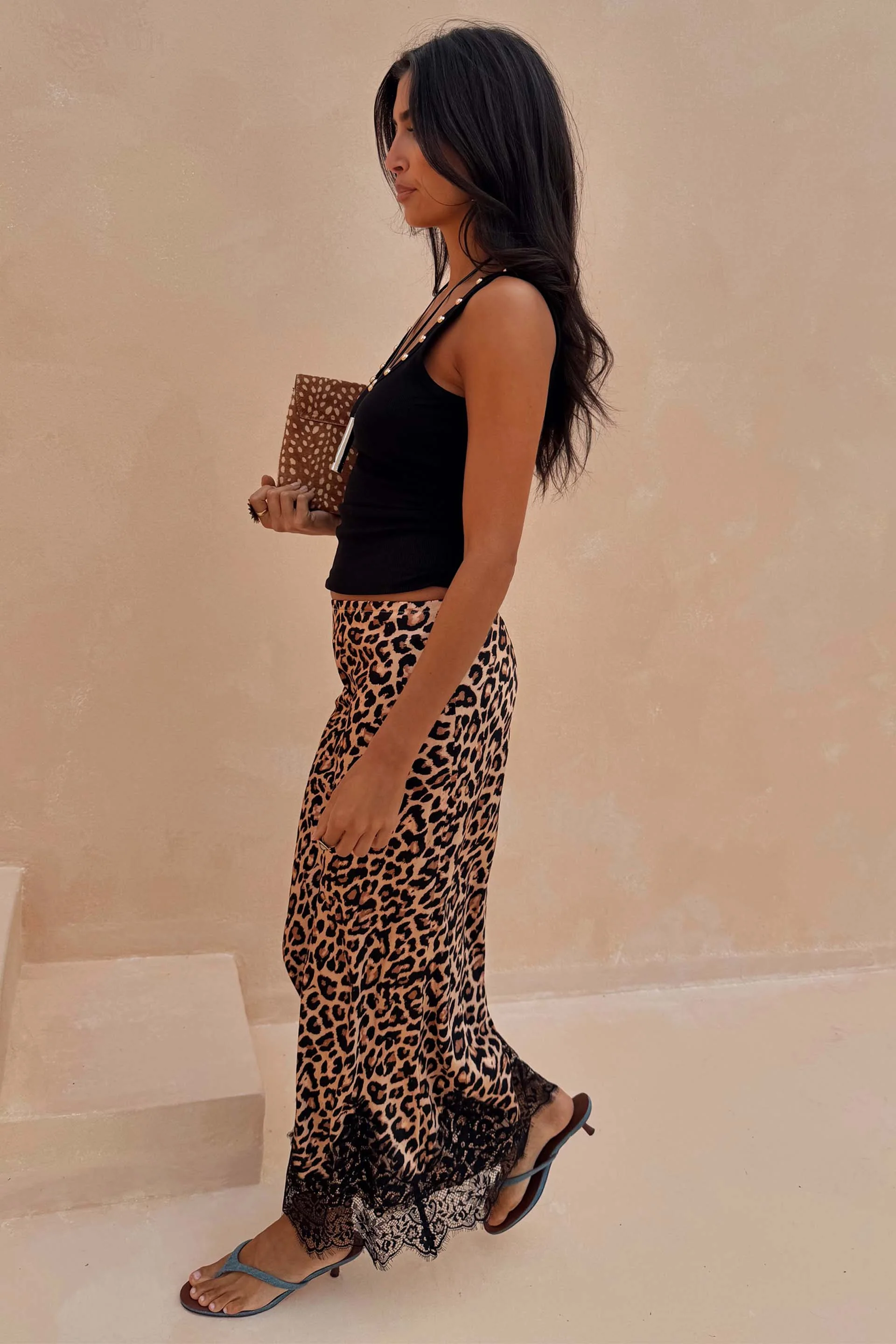 Leopard Midi Maeva Skirt - Image 6