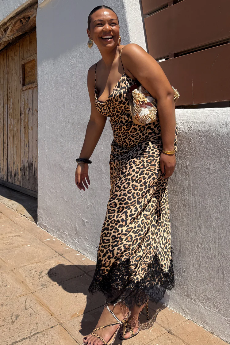 Leopard Lace Patti Dress - Image 9