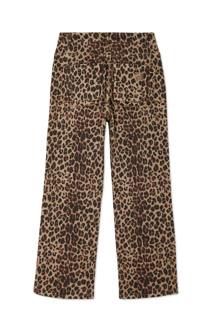 Leopard Lucia Scallop Detail Jeans - Image 13