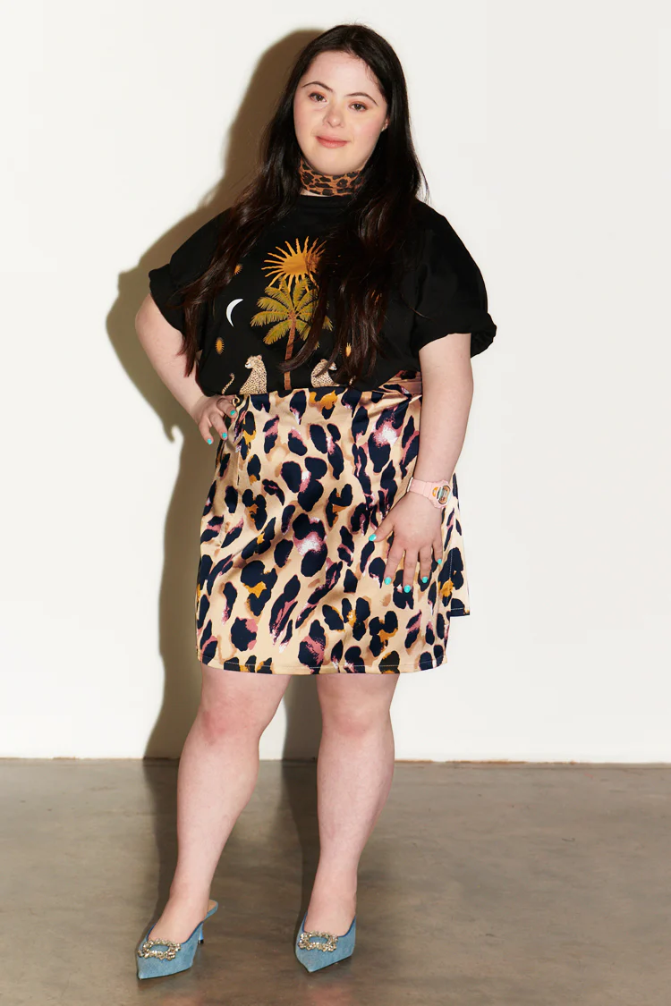 Leopard Mini Jaspre Skirt - Image 6