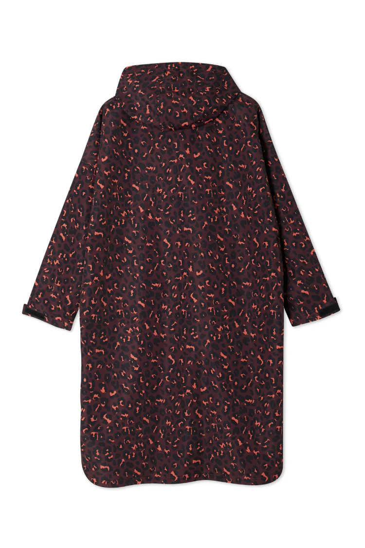 Dark Leopard Rain Mac - Image 13
