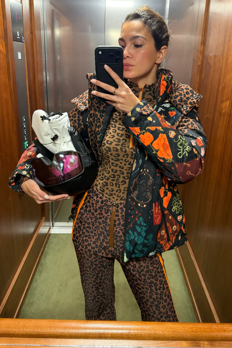 Leopard Ski Trousers - Image 4