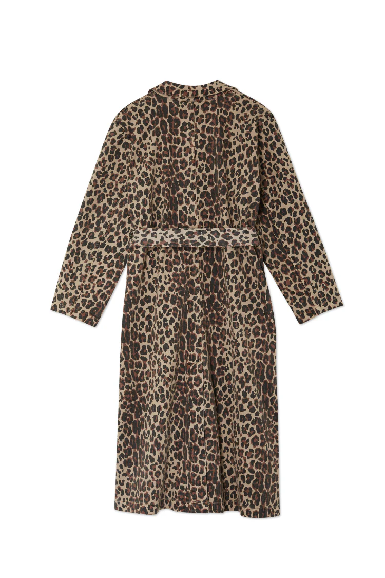 Lucia Leopard Denim 55 Coat Petite - Image 14