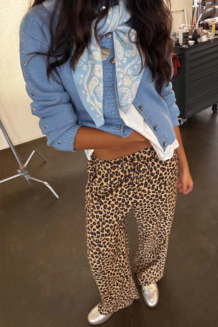 Lucia Leopard Elissa Trousers - Image 2