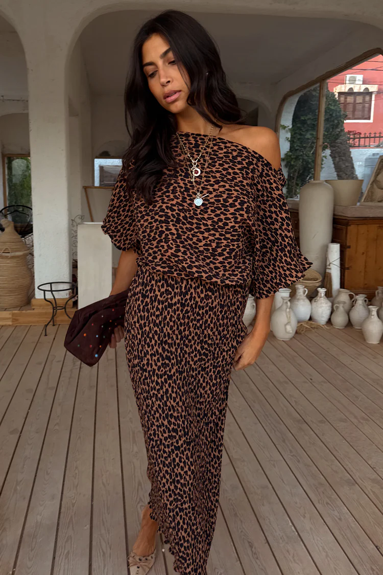 Lucia Leopard Tilly Dress - Image 3