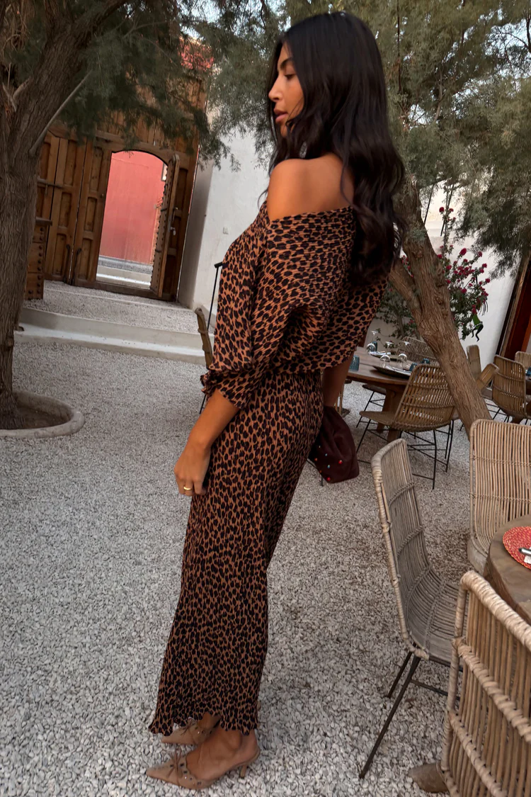 Lucia Leopard Tilly Dress - Image 4