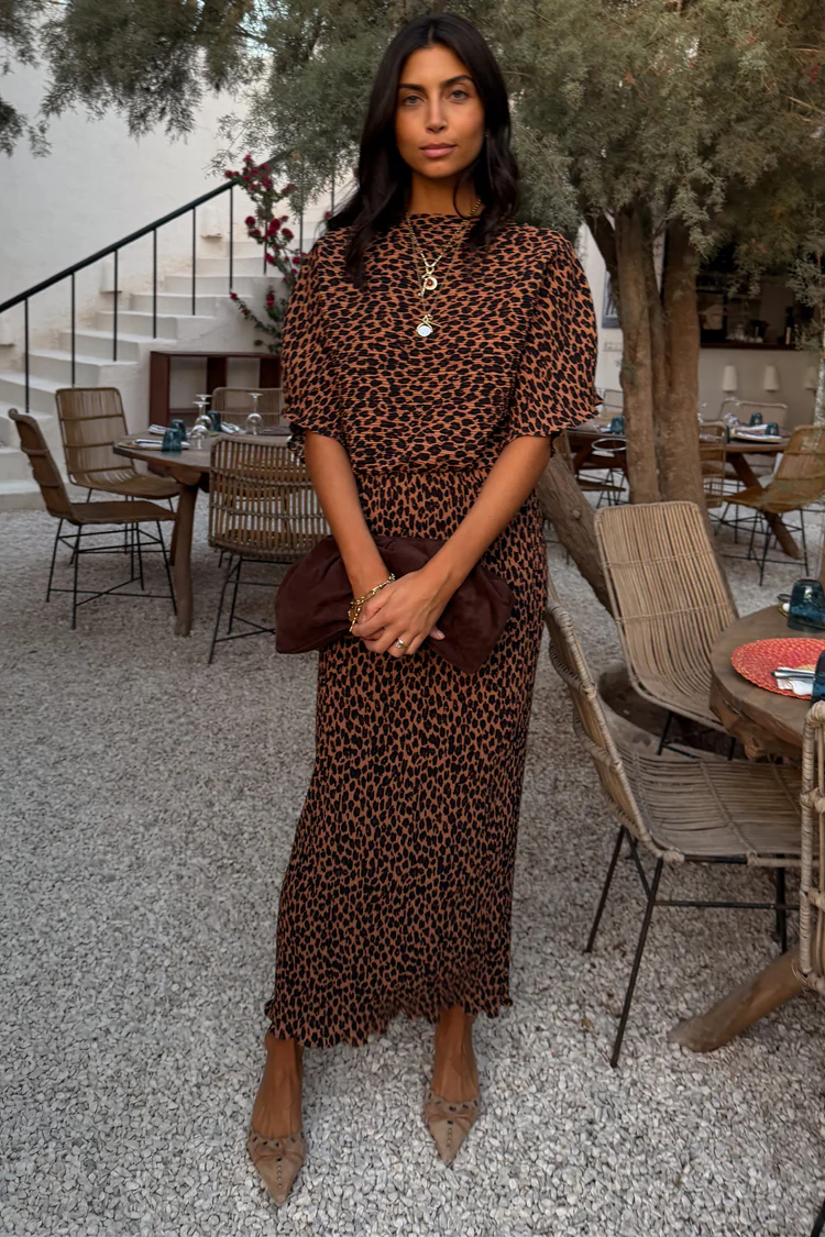 Lucia Leopard Tilly Dress - Image 9