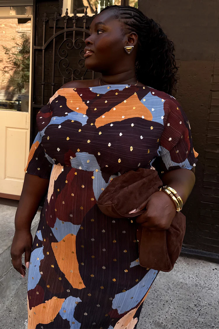 Mara Abstract Tilly Dress - Image 4