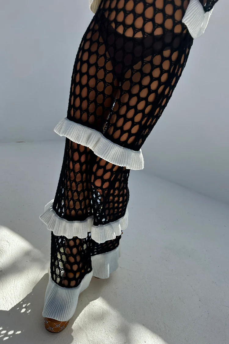 Mono Crochet Chloe Dress Petite - Image 6