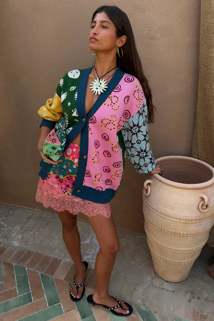 Morocco Martha Knit Cardigan - Image 3