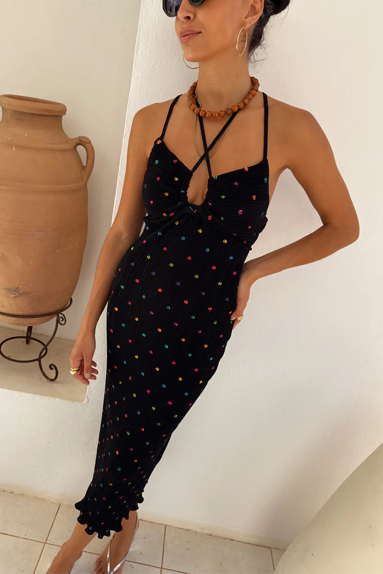 Multi Spot Megan Dress - Image 2