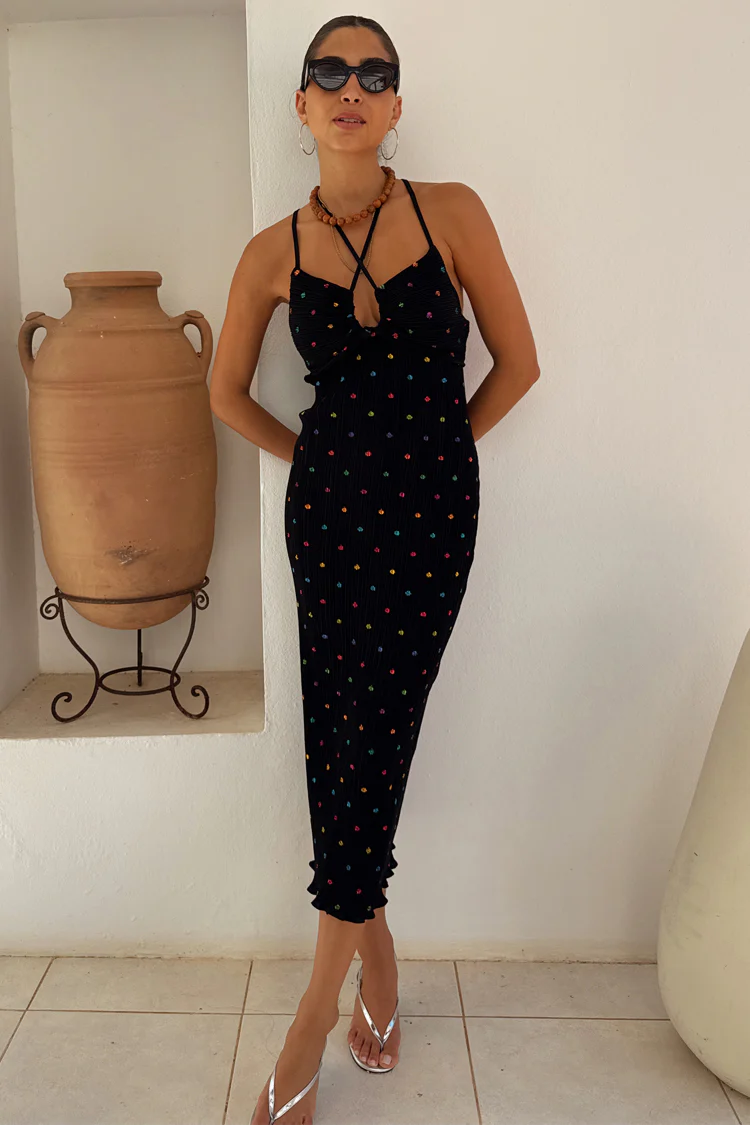 Multi Spot Megan Dress - Image 5