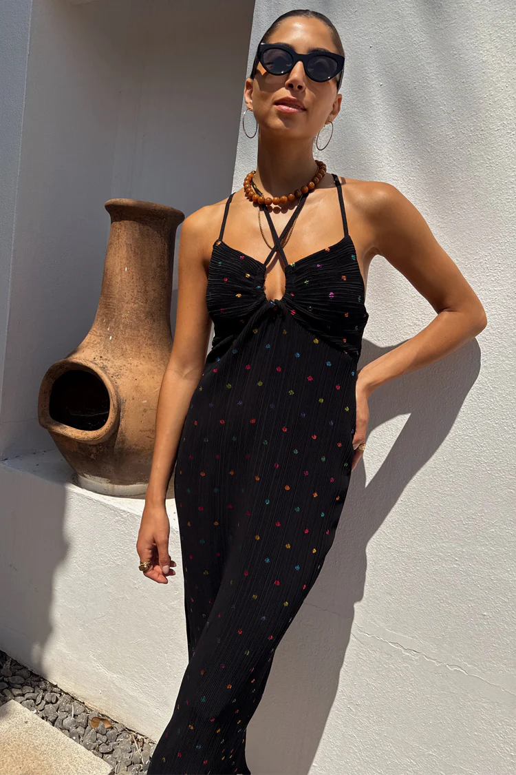 Multi Spot Megan Dress - Image 6