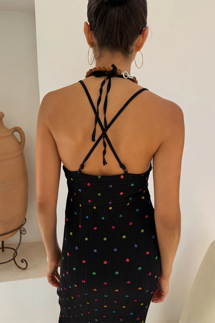 Multi Spot Megan Dress - Image 7