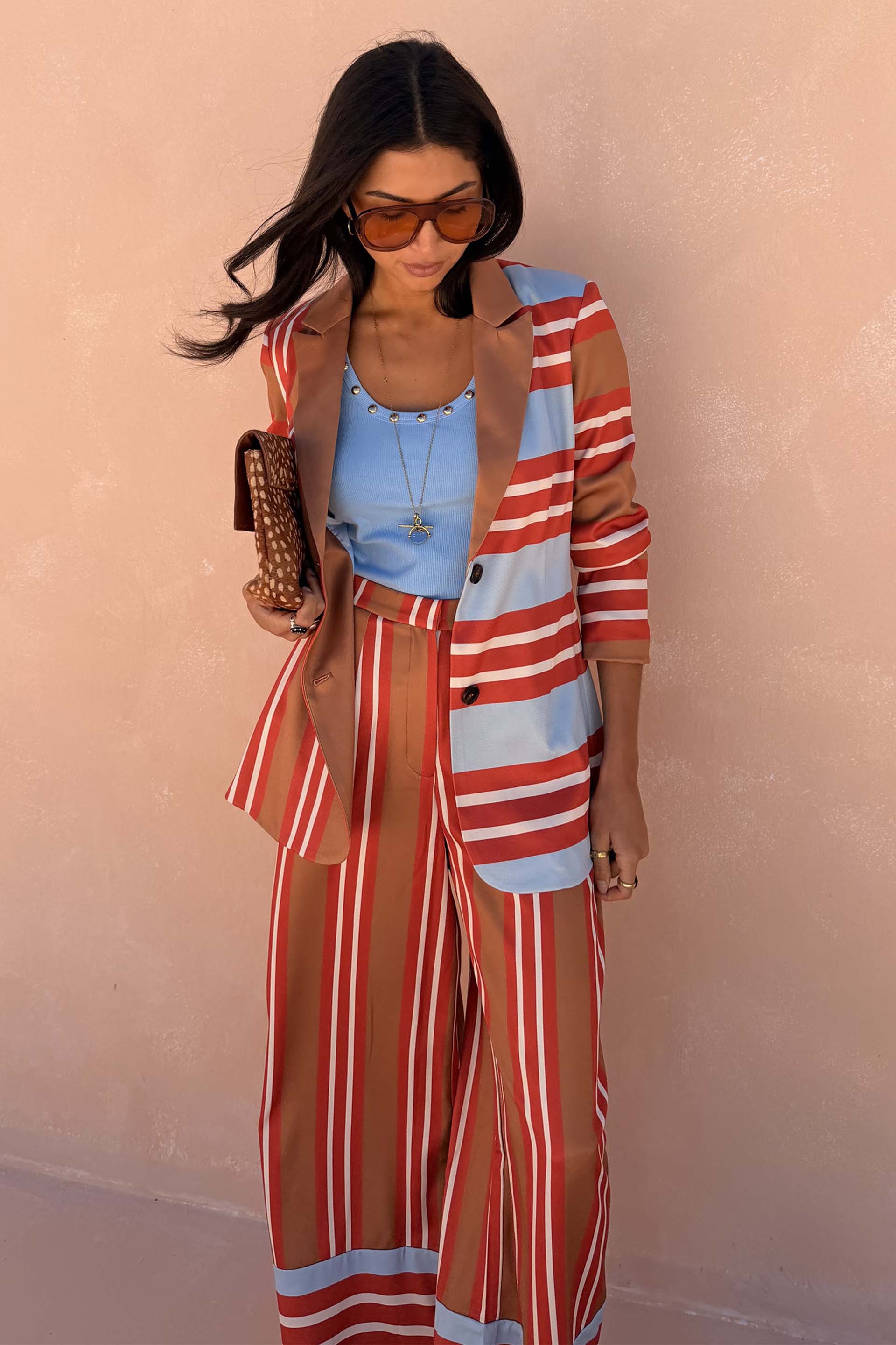 Multi Stripe Blazer - Image 5