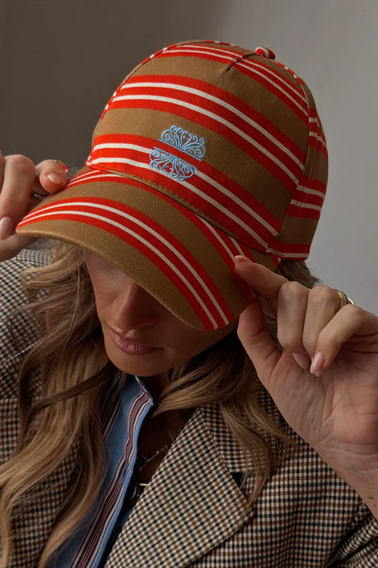 Multi Stripe Cap with NFD embroidery - Image 2