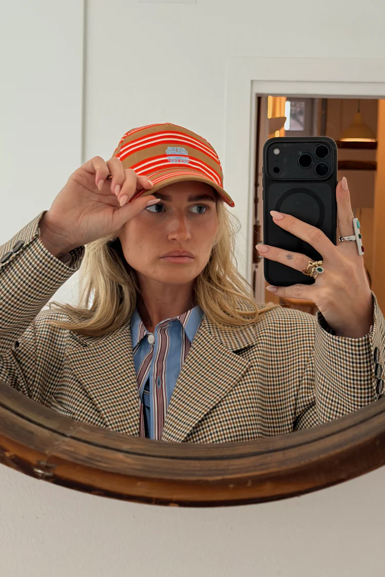 Multi Stripe Cap with NFD embroidery - Image 3