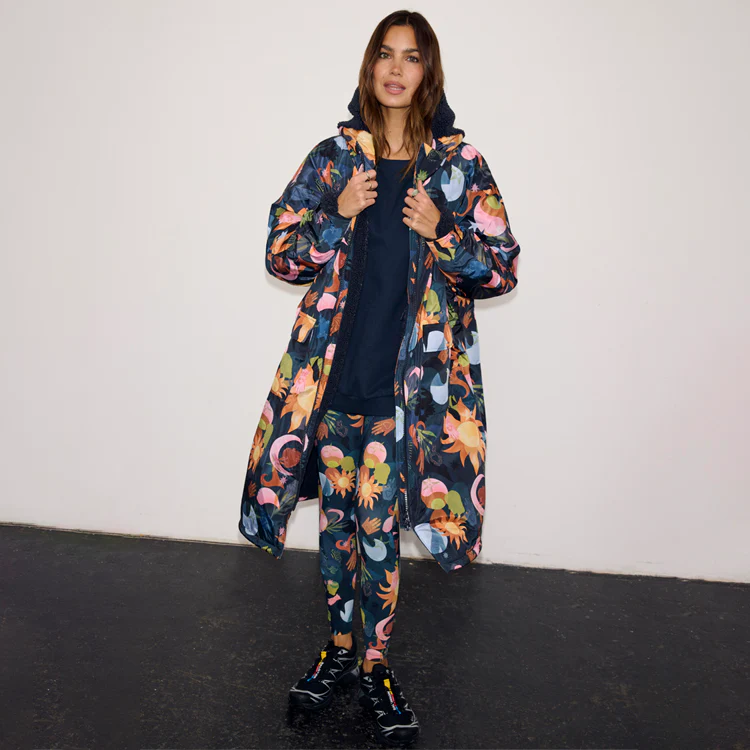 Navy Charm Coat