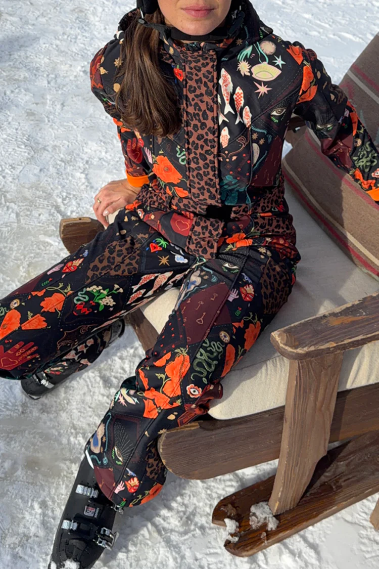 Night Garden Ski Suit - Image 4