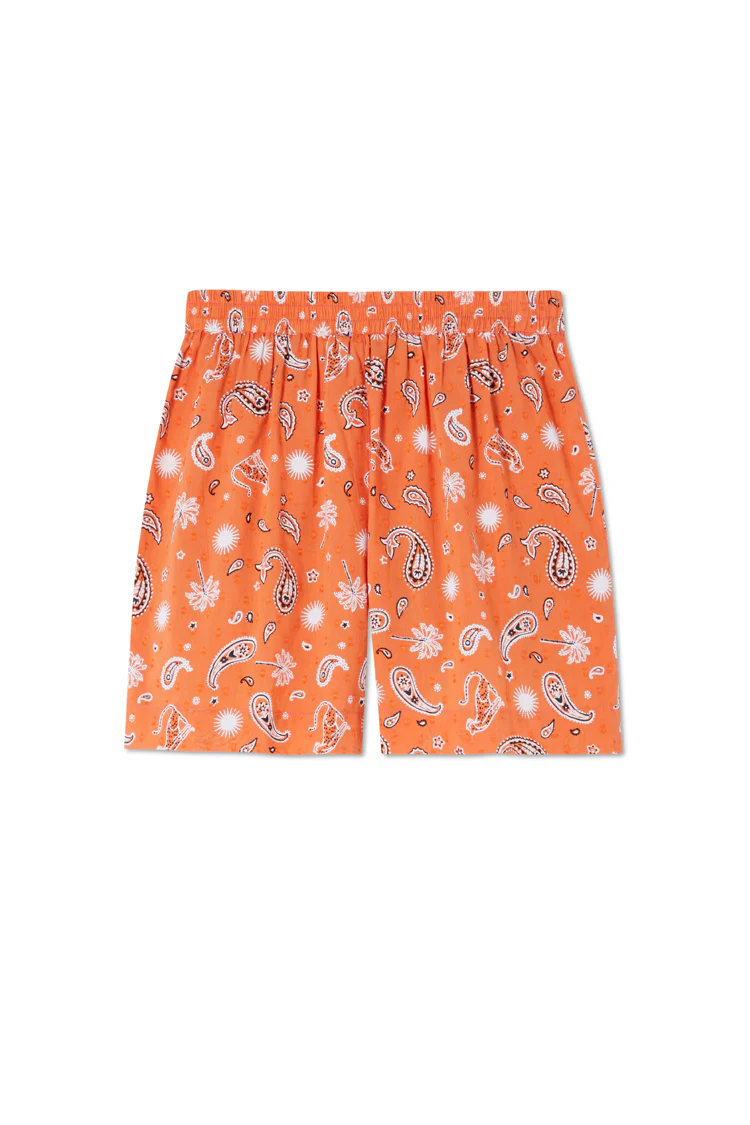 Orange Leopard Elissa Short - Image 8