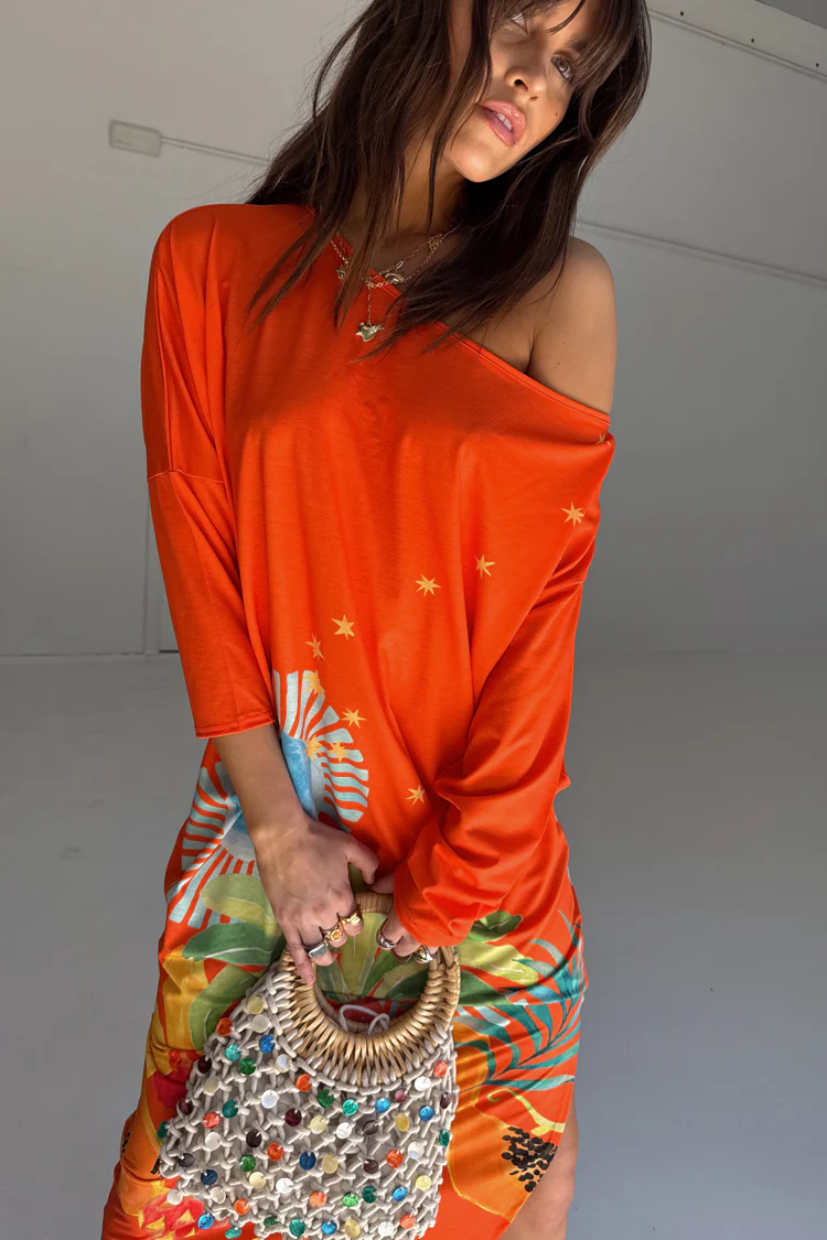 Orange Rio Jem Dress - Image 3