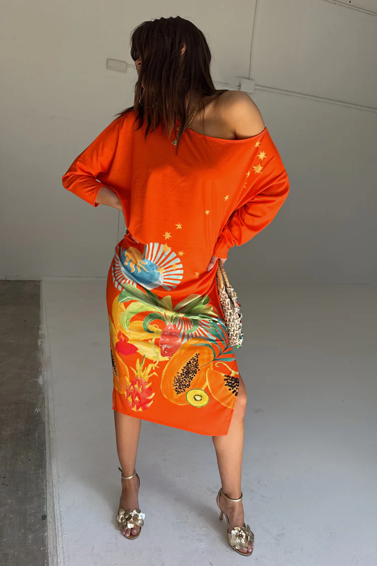 Orange Rio Jem Dress - Image 4