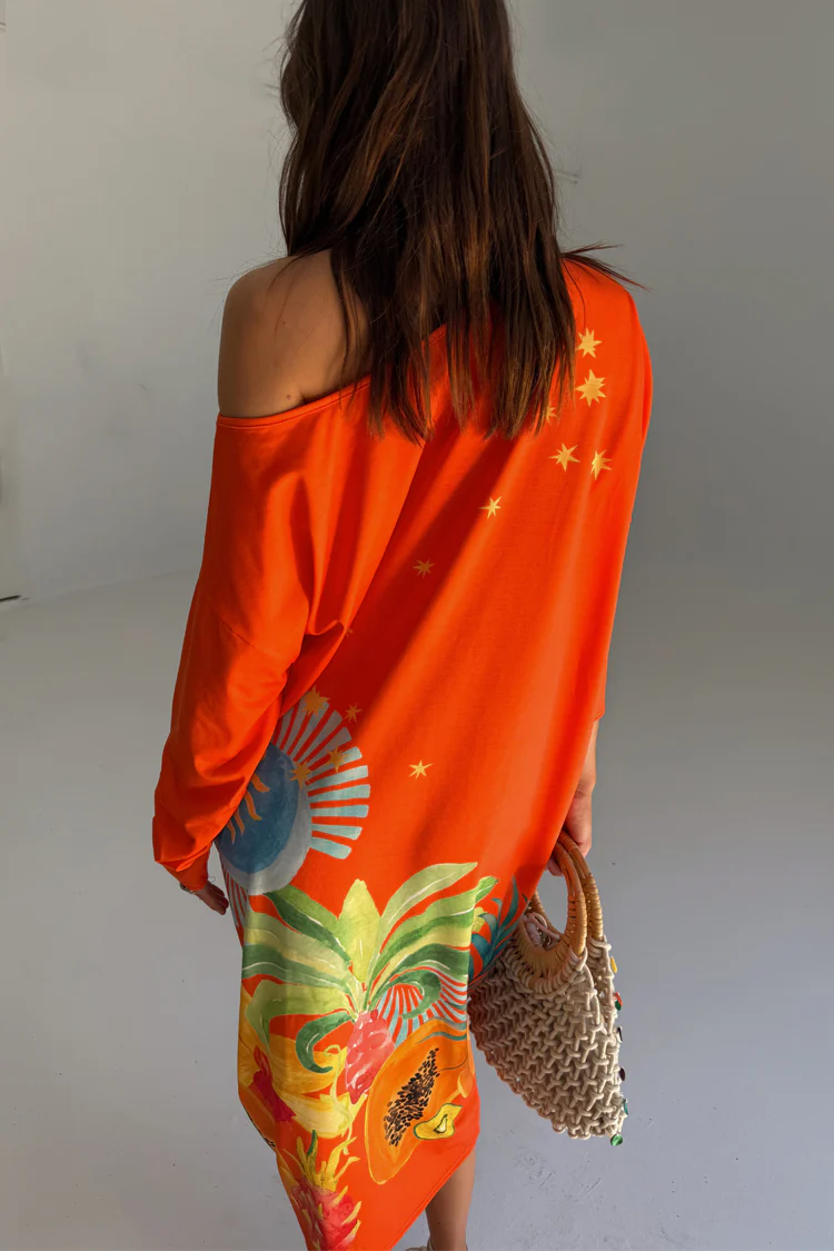 Orange Rio Jem Dress - Image 6