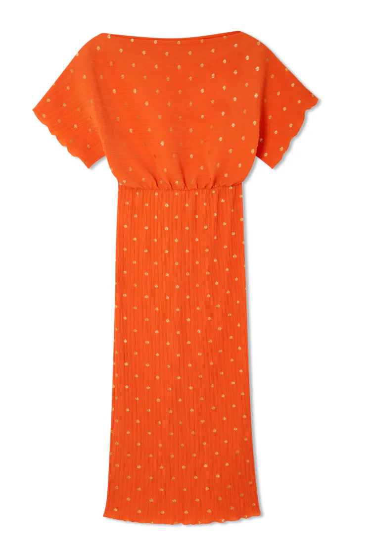 Orange Tilly Dress - Image 10