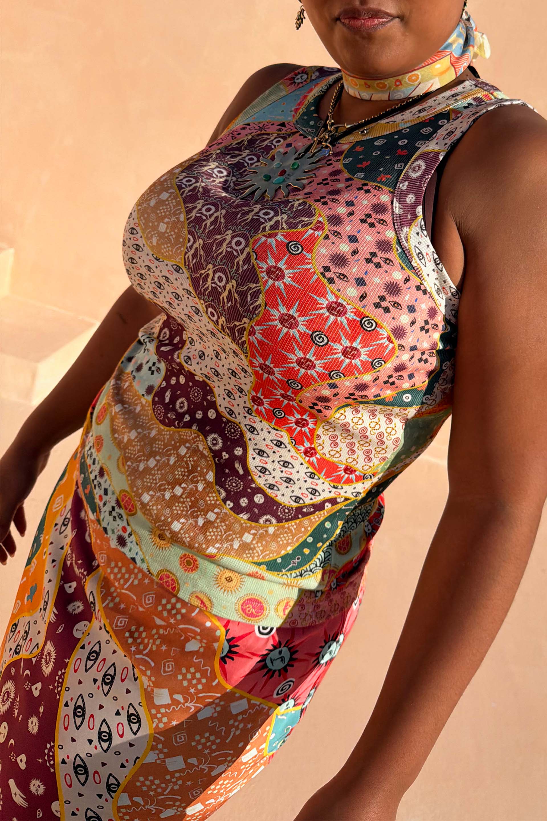 Pastel Morocco Rib Tank Top - Image 6