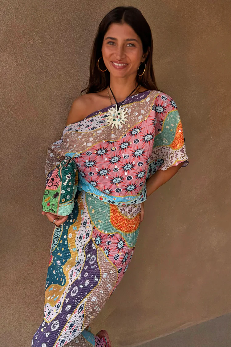 Pastel Morocco Tilly Dress Petite - Image 6