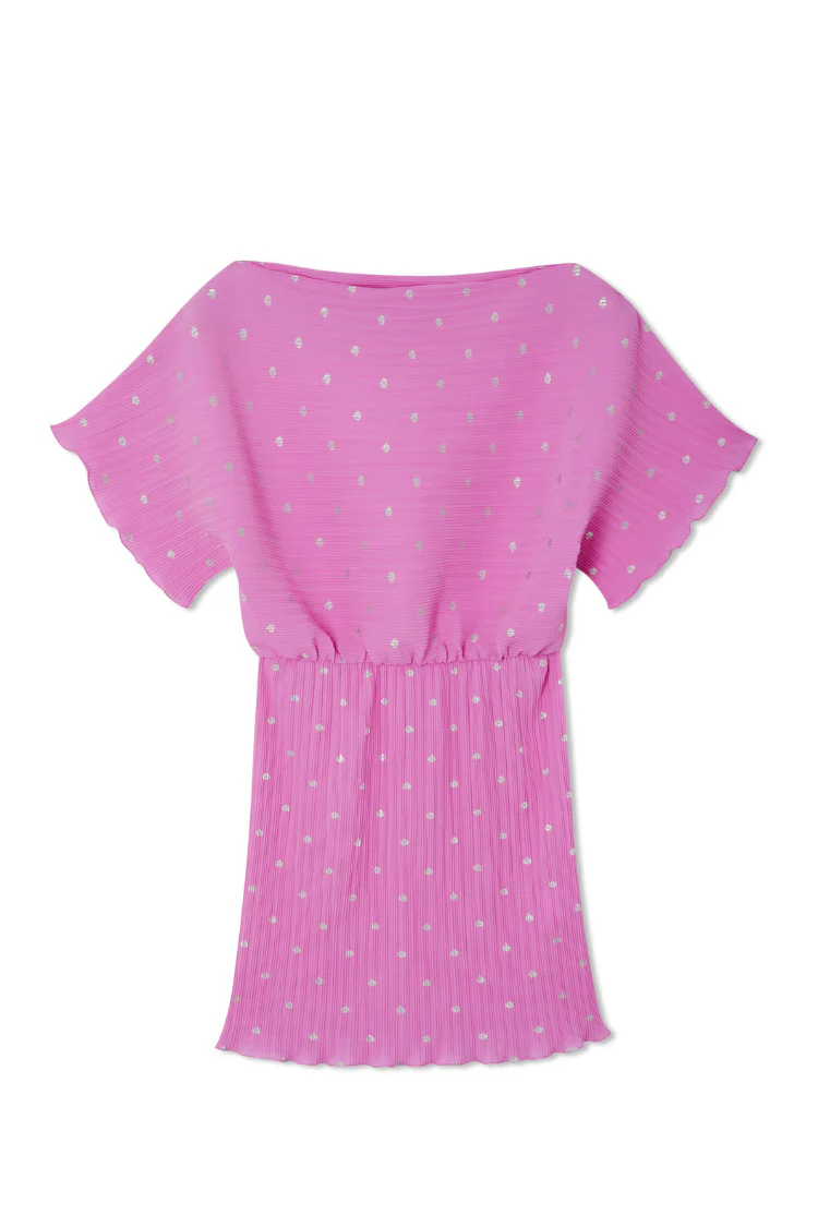 Petal Pink Mini Tilly Dress Petite - Image 14