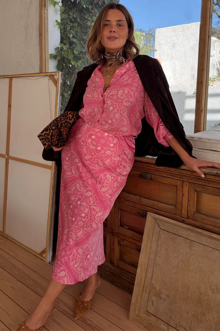 Pink Bandana Dorris Skirt - Image 3